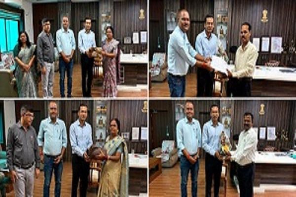 सेवानिवृत्त चार शिक्षकों का सम्मान