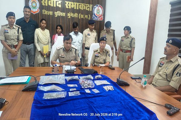  थाना लालपुर क्षेत्रान्तर्गत ग्राम कंतेली एवं कोदवाबानी महामाया मंदिर के चोरी मे 1 महिला 1 पुरूष आरोपी से चोरी गये संपत्ति को जप्त कर भेजा गया न्यायिक रिमाण्ड पर