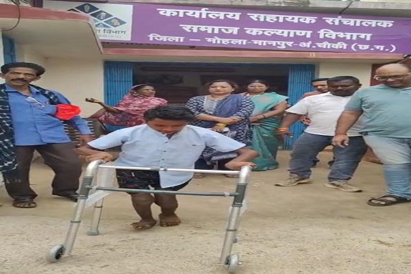  समाज कल्याण विभाग की पहल बनी शुभम की नई ताकत