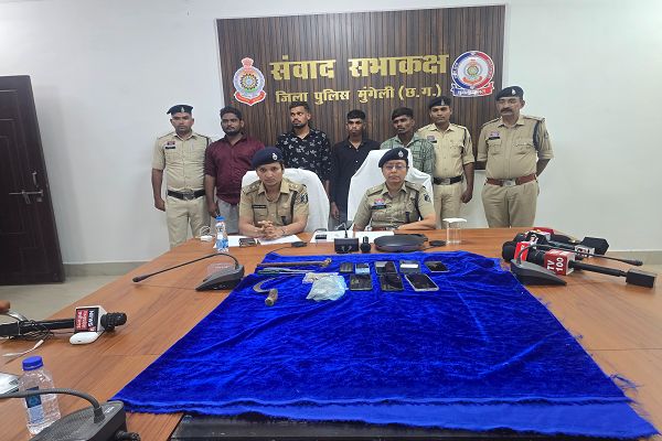 पुलिस को लूट के प्रकरण मे मिली सफलता, 04 नाबालिग के विरूद्ध विधिसम्मत कार्यवाही एवं 04 आरोपी को किया गया गिरफ्तार*
