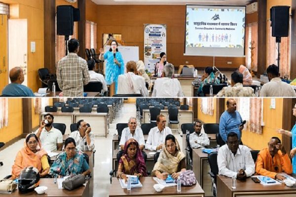 वाद नहीं, संवाद की शक्ति : कम्यूनिटी मीडियेशन प्रशिक्षण में प्रतिभागियों का उत्साह बना प्रेरणा का स्रोत