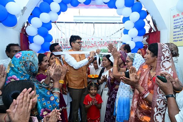 रायपुर : वित्त मंत्री श्री ओपी चौधरी ने किया 'कबीर कुटीर' सामुदायिक भवन का लोकार्पण