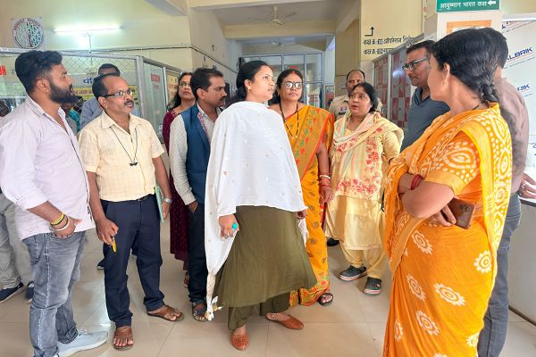 रायपुर : जनता की सेहत से कोई समझौता नहीं: मंत्री श्रीमती लक्ष्मी राजवाड़े