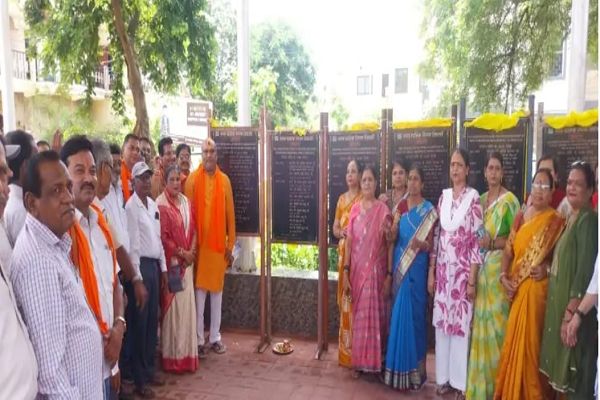 रिसाली के 4 वार्डों में 1 करोड़ 97 के विकास कार्यों का भूमिपूजन