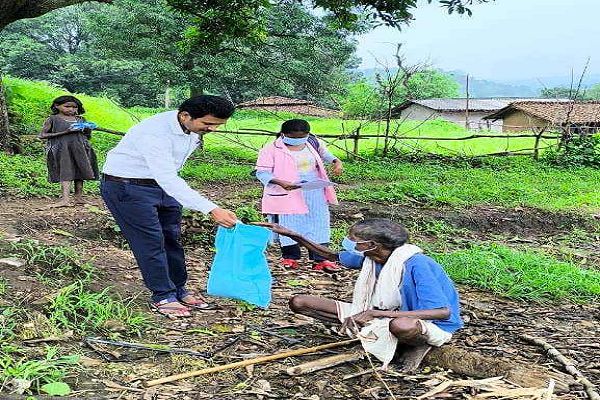 प्रधानमंत्री टीबी मुक्त भारत अभियान : पीवीटीजी क्षेत्रों में पोषण सहायता व जागरूकता अभियान जारी