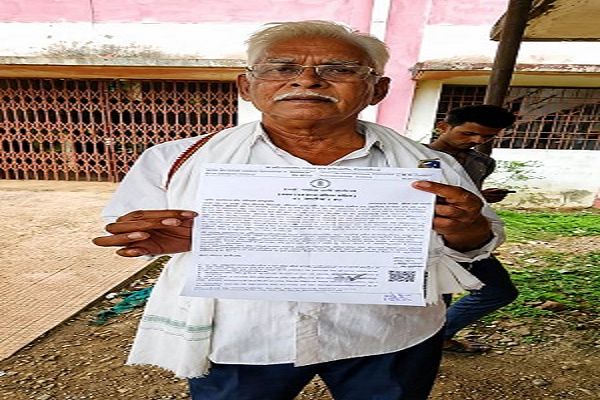यादव राम चंद्राकर को सेवा सेतु से एक सप्ताह में मिला जाति प्रमाण पत्र