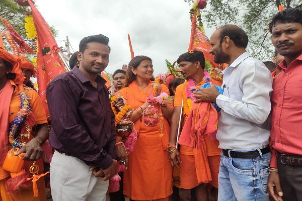  अमरकंटक से भोरमदेव पदयात्रा में विधायक भावना बोहरा का छत्तीसगढ़ जर्नलिस्ट यूनियन ने किया आत्मीय स्वागत