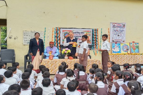 सरस्वती शिशु मंदिर टिकरापारा में हर्षोल्लास के साथ मनाया गया 80वां स्वतंत्रता दिवस*