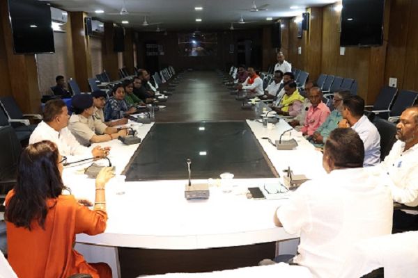 जिला स्तरीय शांति सुरक्षा समिति की बैठक संपन्न
