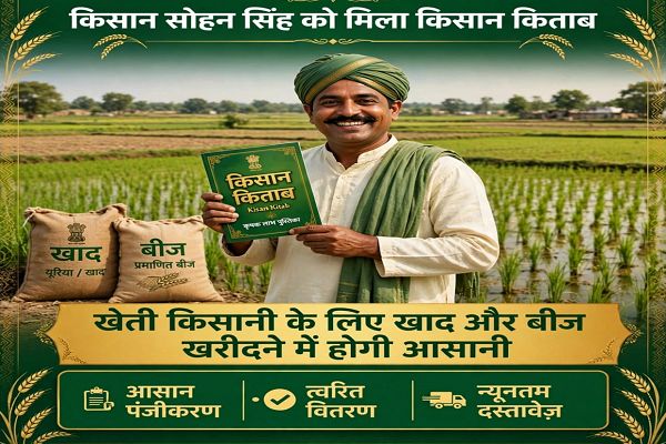  किसान किताब और केसीसी कार्ड से सोहन सिंह की खेती-किसानी हुई आसान