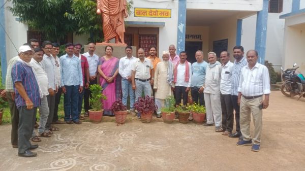  हरडुवा में शाला विकास समिति गठित