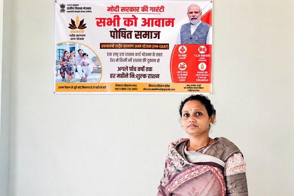 सेवा संकल्प अभियान से मिल रहा जरूरतमंद परिवारों को खाद्य सुरक्षा का सहारा
