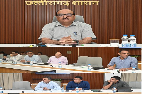 रायपुर : छत्तीसगढ़ इन्फ्रास्ट्रक्चर मिशन के तहत प्रदेश की दीर्घकालिक अधोसंरचना विकास की बनेगी समग्र कार्ययोजना