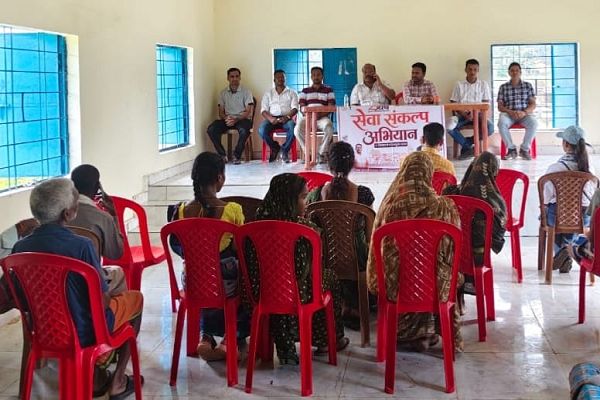 सेवा संकल्प अभियान में रानीझाप एनीकट बना स्वच्छता और जल संरक्षण का संदेश केंद्र