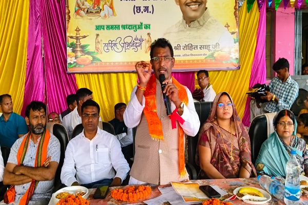  *विधायक रोहित साहू ने ग्राम कोकड़ी को दी 52 लाख रुपए के विकास कार्यों की सौगात, रामधुनी के समापन में भी की शिरकत*