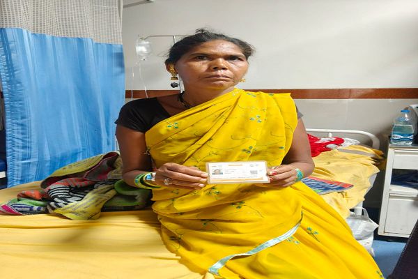 आयुष्मान कार्ड बना मालती बंजारे के लिए इलाज का सहारा