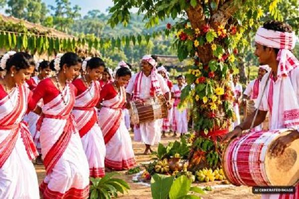 विशेष लेख : करम की डाली, मांदर की थाप और रातभर थिरकता गांव... कर्मा पर्व में जीवंत होती है जनजातीय संस्कृति