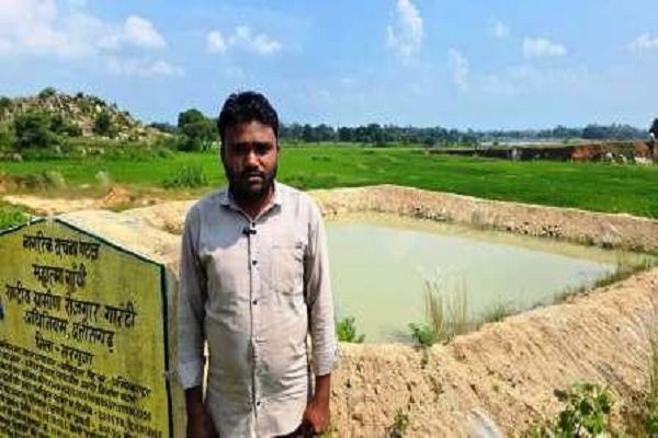 डबरी से सिंचाई को मिला सहारा, मछली पालन बना अतिरिक्त आय का जरिया
