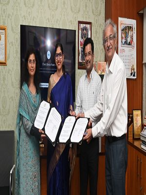 छत्तीसगढ़ में धान की खेती के सटीक एवं तकनीकी सत्यापन के लिए हुआ एमओयू