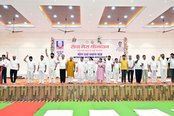 सेवा संकल्प अभियान 2026 : सेवा मेरा योगदान : योग-ध्यान से स्वस्थ जशपुर का संकल्प, अब &lsquo;फिट इंडिया-फिट जशपुर&rsquo; के तहत होगा वॉकाथॉन