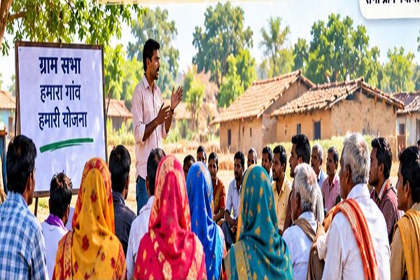  विशेष लेख: सेवा संकल्प अभियान:ग्राम सभाओं से गांवों के विकास को नई दिशा