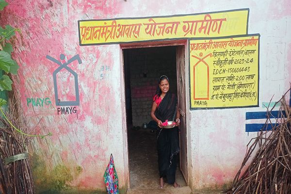 कहानी सेवा की&rsquo; : जनमन योजना के पक्के आवास से छोटेलाल बैगा का जीवन हुआ आसान