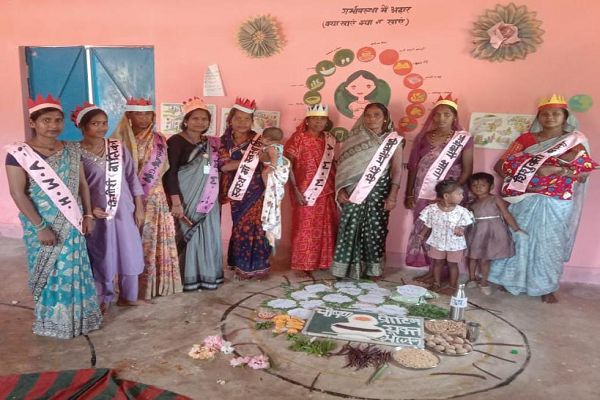  आंगनबाड़ी केंद्रों में पोषण जागरूकता के साथ सेवा गतिविधियां जारी