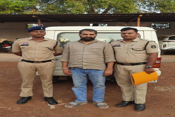  ** गांजा तस्करी का मास्टर माइंड घनश्याम गुर्जर अन्ततःराजस्थान से गिरफ्तार**