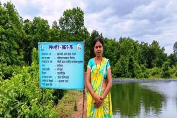 प्रधानमंत्री मत्स्य संपदा योजना से वंदना रामटेके को मिला आत्मनिर्भरता का संबल