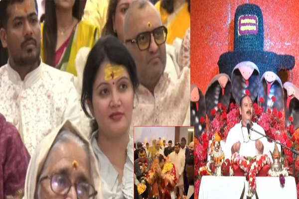 महादेव की कथा सुन रहा महादेव एप का सरगना सौरभ चंद्राकर, जांच एजेंसियों के दावों पर उठ रहे सवाल