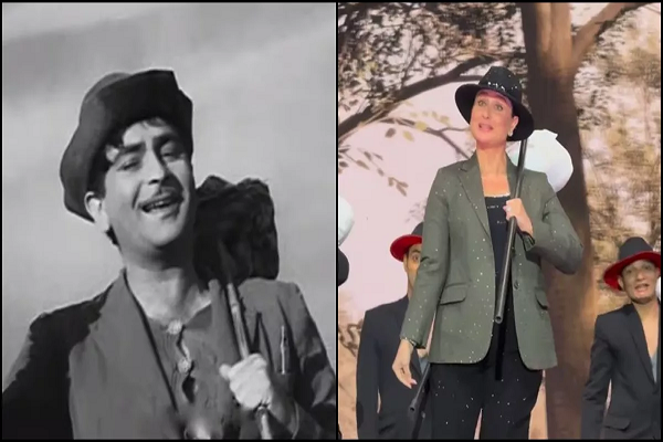 दादा Raj Kapoor बन Kareena Kapoor ने 'मेरा जूता है जापानी' पर दी जबरदस्त परफॉर्मेंस, वीडियो देख फैंस बोले