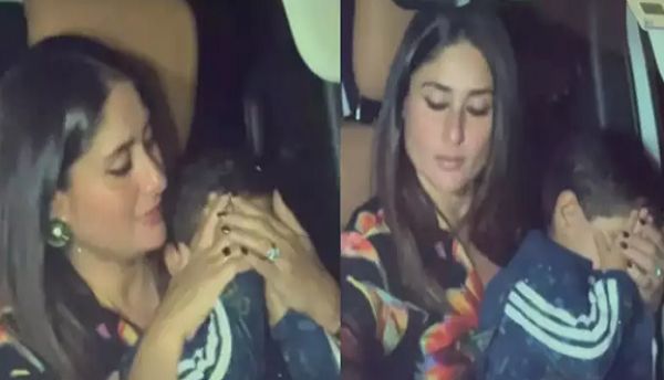 करीना कपूर की गोद में बैठे बेटे की चौंधियाने लगीं आंखें, जेह का चेहरा ढका तो लोग बोले- आगे की सीट पर क्यों बैठी