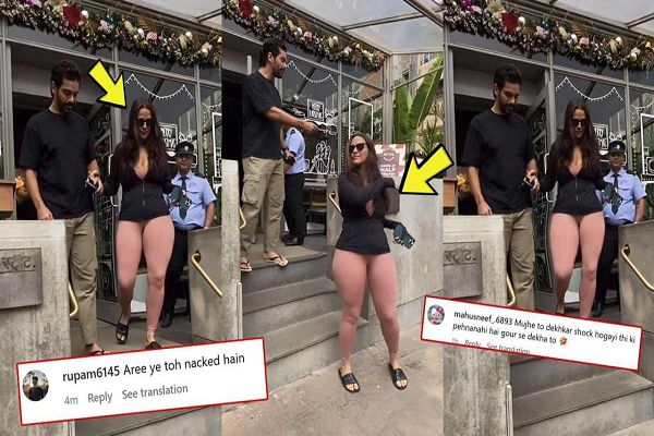 Neha Dhupia के ड्रेस को देख घूमा यूजर्स का दिमाग, वायरल हो रहा वीडियो &hellip;