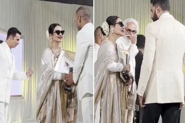Rekha ने Akshay Kumar को किया इग्नोर Abhishek Bachchan को दी जादू की झप्पी, यूजर्स बोले- अब हमें पता लगा...