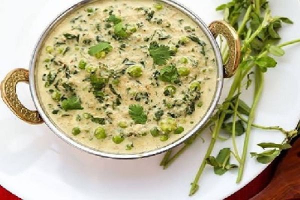 मेथी मलाई मटर की सब्जी