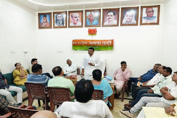भाजपा की सक्रिय सदस्यता कार्यशाला हुई आयोजित