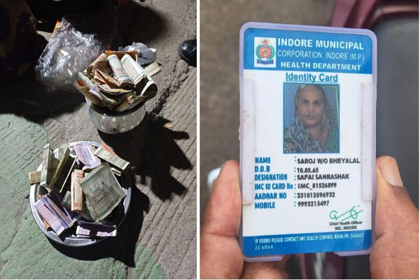 निगम की सफाईकर्मी और भिक्षावृत्तिः वीडियो जारी कर भेजा आश्रम, इधर आंध्रप्रदेश के भिखारी के पास मिला 48 हजार