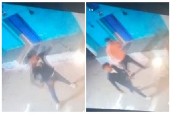 बीजेपी नेता के बेटे की गुंडागर्दी: अपने गुर्गों के साथ घर में घुसकर की मारपीट, वारदात CCTV में कैद