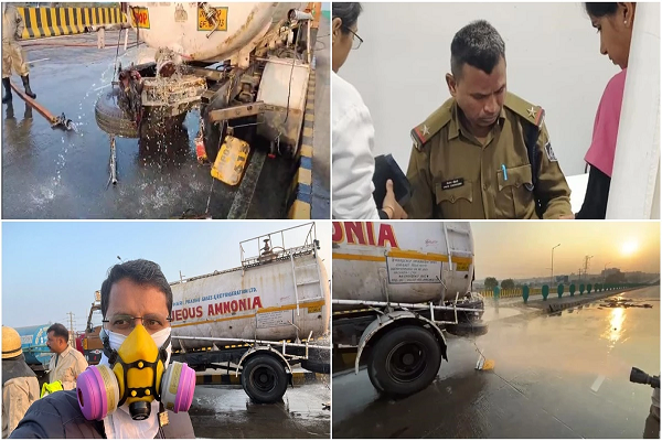 इंदौर में टैंकर पलटने के बाद निकलने लगी अमोनिया&hellip; आसान नहीं था रेस्क्यू ऑपरेशन, तीन घंटे किया इंतजार