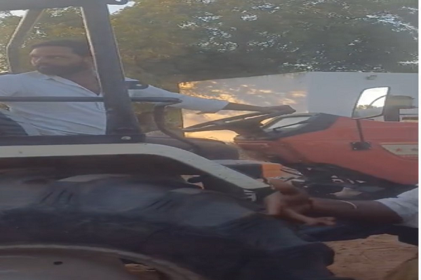 खनन माफिया ने SDM की टीम पर किया हमला