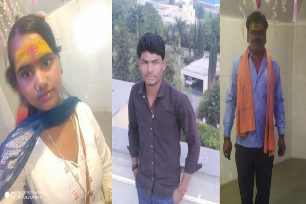 सड़क हादसे में बाप-बेटी समेत तीन की मौतः मंदिर से घर जा रहे बाइक सवार को तेज रफ्तार कार ने मारी टक्कर