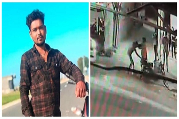 बाइक से कट मारने को लेकर हुआ विवाद: युवक की चाकू मारकर कर दी हत्या, CCTV में कैद हुई वारदात 