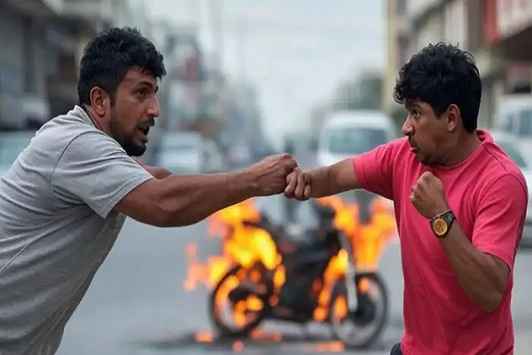 एक युवक ने दूसरे को चांटा मारा... पिटने वाले ने पीटने वाले के साथ कर दिया कांड, जानें क्या है पूरा मामला