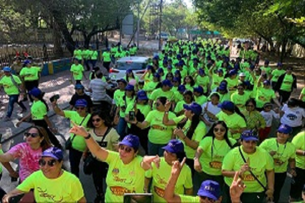 मतदाता जागरूकता अभियान के तहत रन फॉर वोट मैराथन