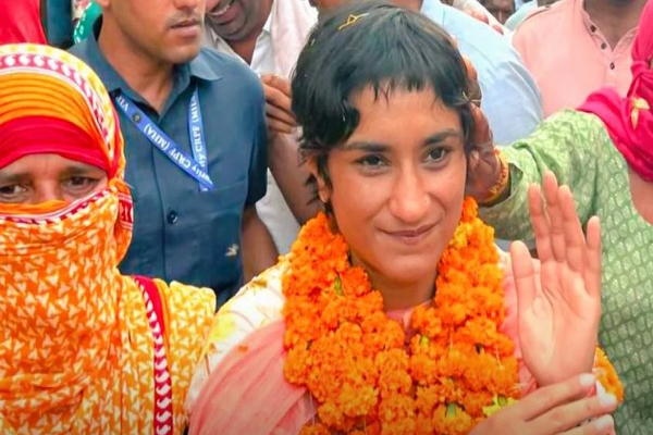  विनेश फोगाट की जीत पर बोले बृजभूषण शरण सिंह- &lsquo;वो जीत गई, लेकिन कांग्रेस का सत्यानाश हो गया&rsquo;