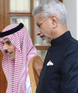  भारत ने गाजा में जल्द सीजफायर का किया समर्थन, सऊदी के विदेश मंत्री के साथ जयशंकर की मुलाकात