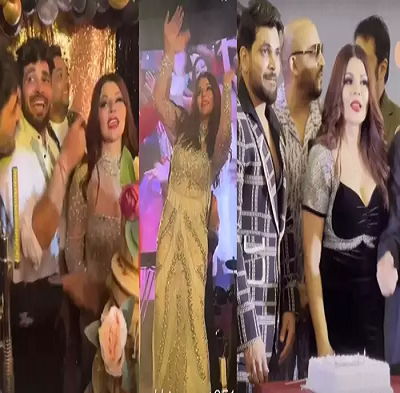 राखी सावंत ने दुबई में धूमधाम से मनाया अपना 46वां जन्मदिन तो पहुंचे शिव ठाकरे और विशाल कोटियन,