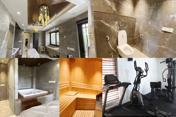 अरविंद केजरीवाल के &lsquo;शीशमहल&rsquo; के अंदर का पहली बार सामने आया VIDEO, 7 स्टार होटल की तरह दिख रहा नजारा, BJP ने जारी किया वीडियो