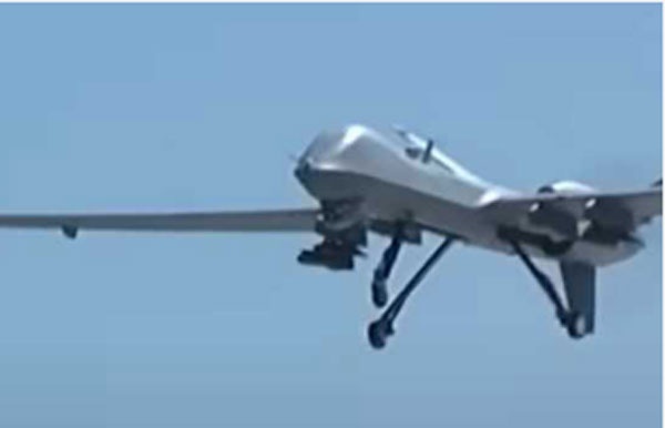 सीरिया में अमेरिकी टोही ड्रोन को गठबंधन बलों ने मार गिराया