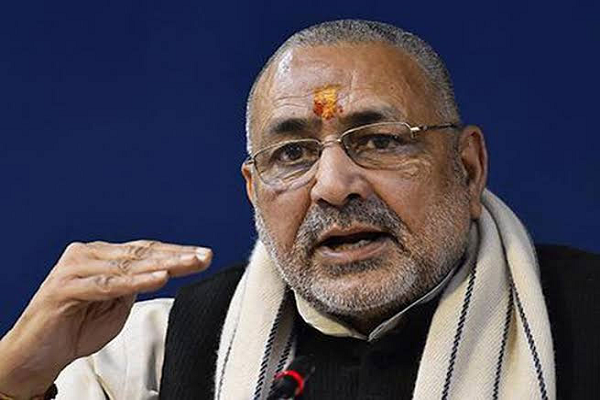  अन्ना हजारे को धोखा दिया, केजरीवाल सबसे बड़े धोखेबाज : गिरिराज सिंह